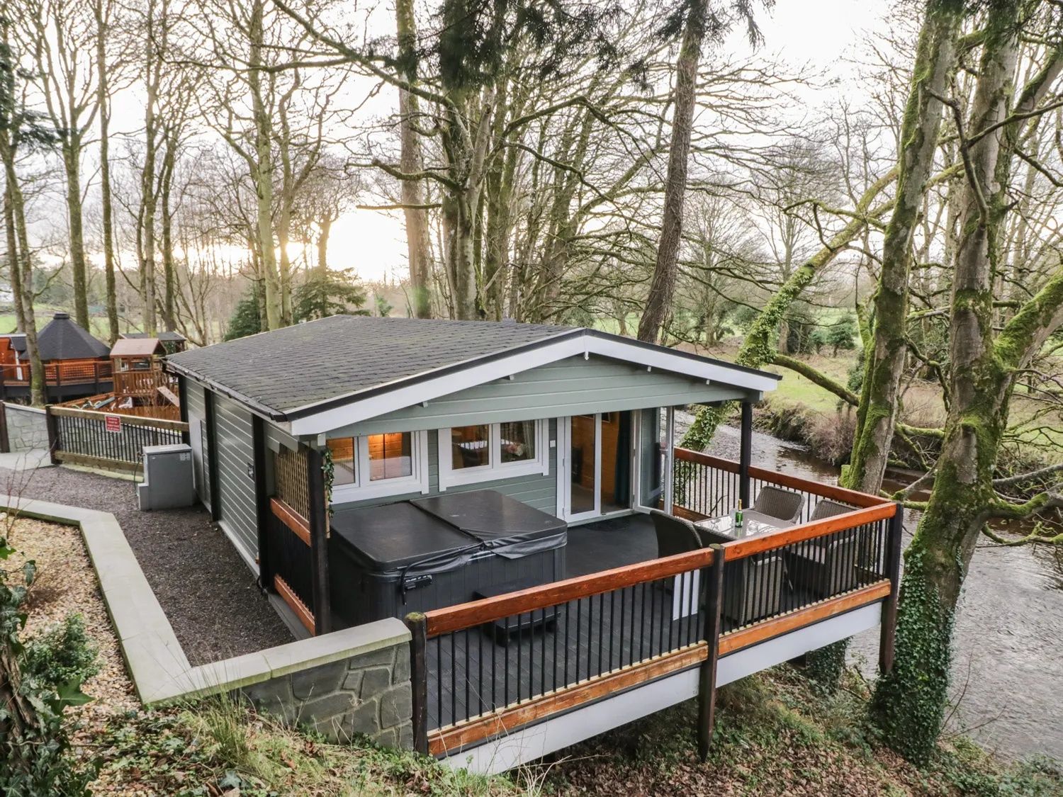 Exterior shot of Buttermilk Bridge